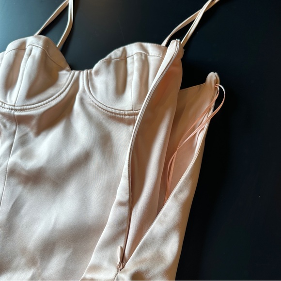 NWT ZARA Silk Bodysuit - Picture 5 of 9